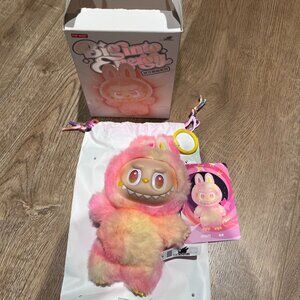 POP MART - Big on Energy LABUBU *Genuine* LOYALTY pink/yellow